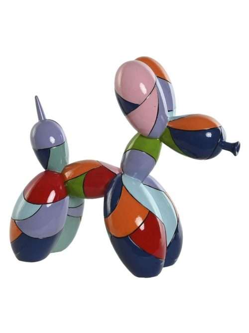 FD-212843_1 Cane Stilizzato Multicolore Stile Moderno 31x12x27