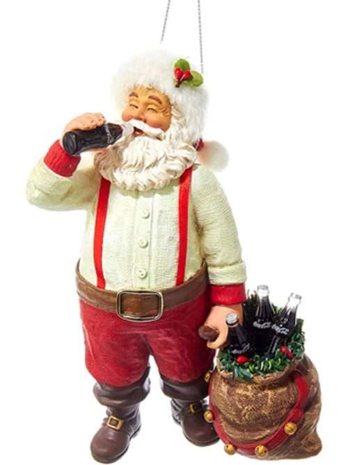 CC9162 Decorazione Pendente per Coca-Cola di Babbo Natale
