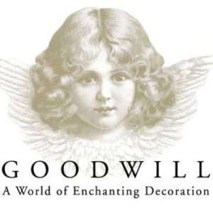 goodwill-logo Porta Candela in Vetro con 3 Sfere Oro Alto 30cm